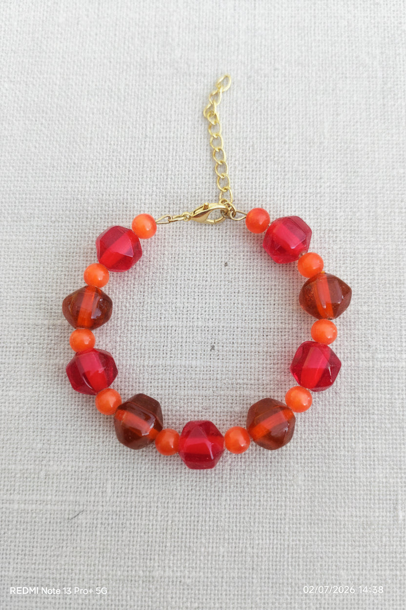 Bracelet "perle de verre