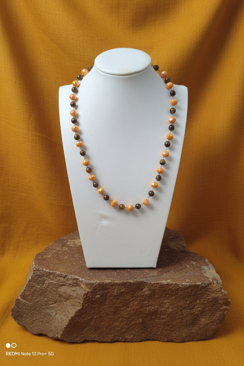 Collier "oeil de tigresse"