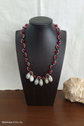 Collier "red cori chic"