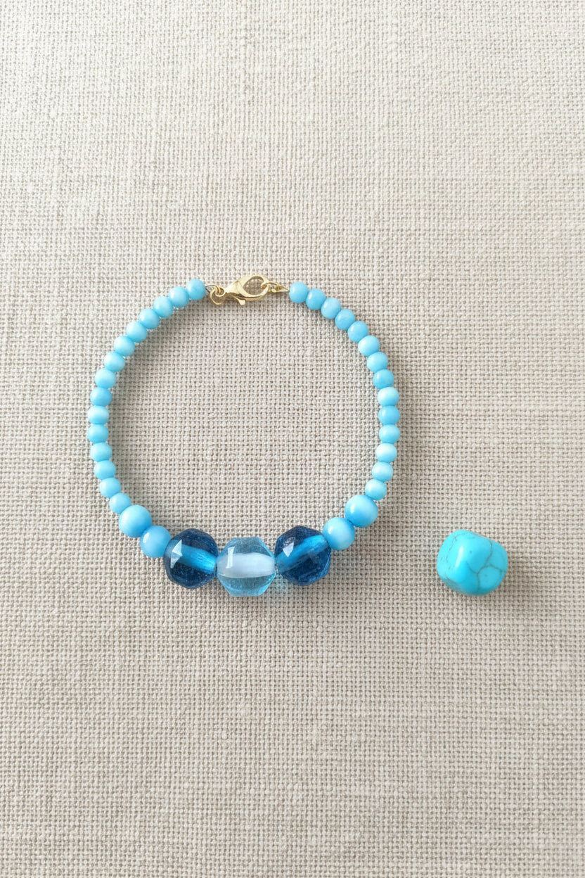 Bracelet "perles douces"