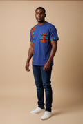 T shirt bleu wax