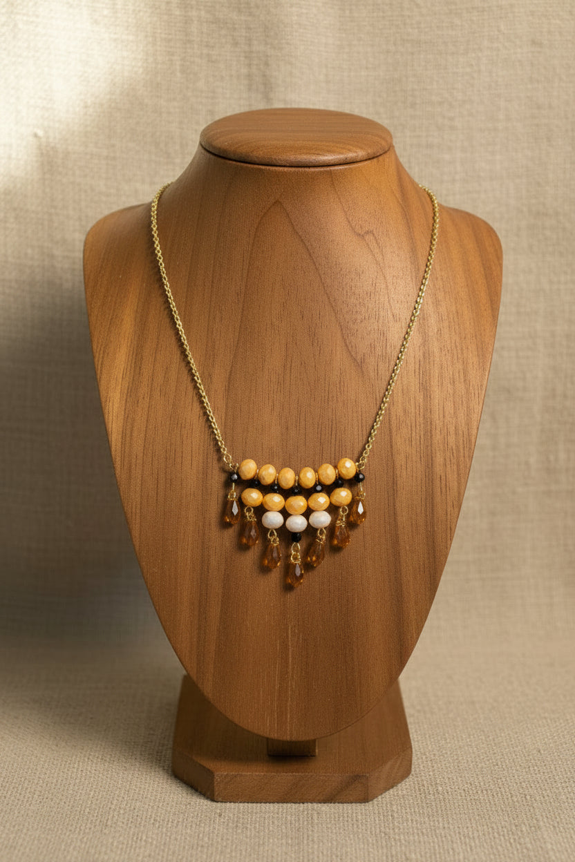 Collier en perles Swarovski