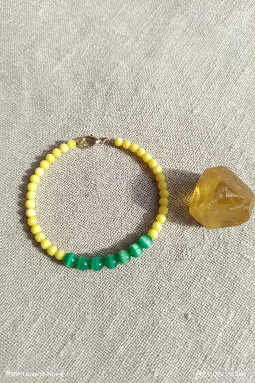 Bracelet "perles douces"