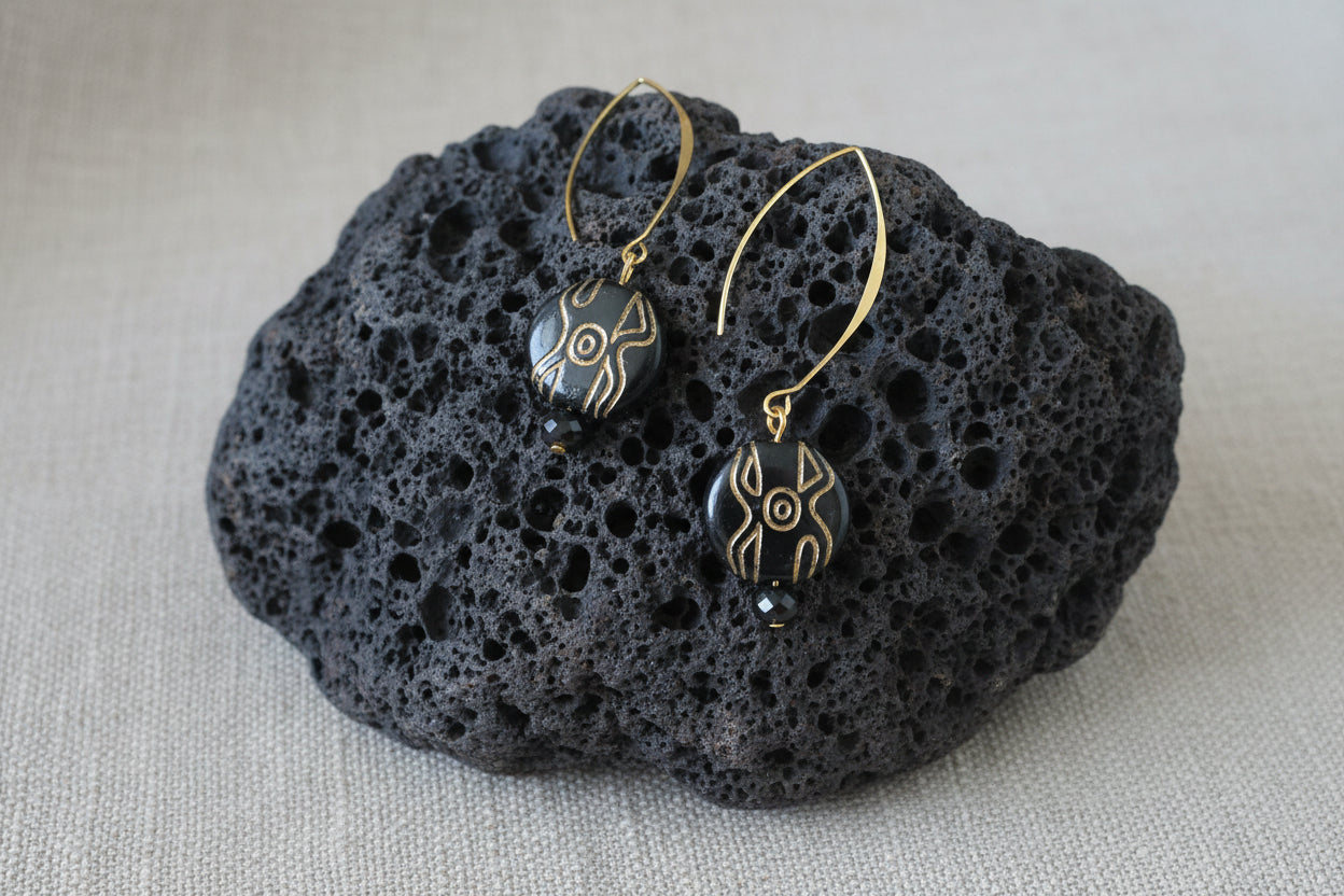 Boucles d'oreilles "tribal"