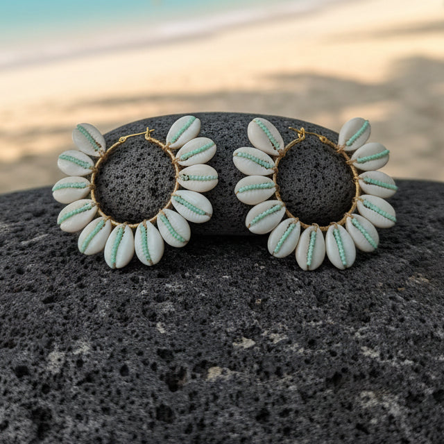 Boucles d'oreilles "sunset"