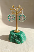Créoles "arbre de vie green"