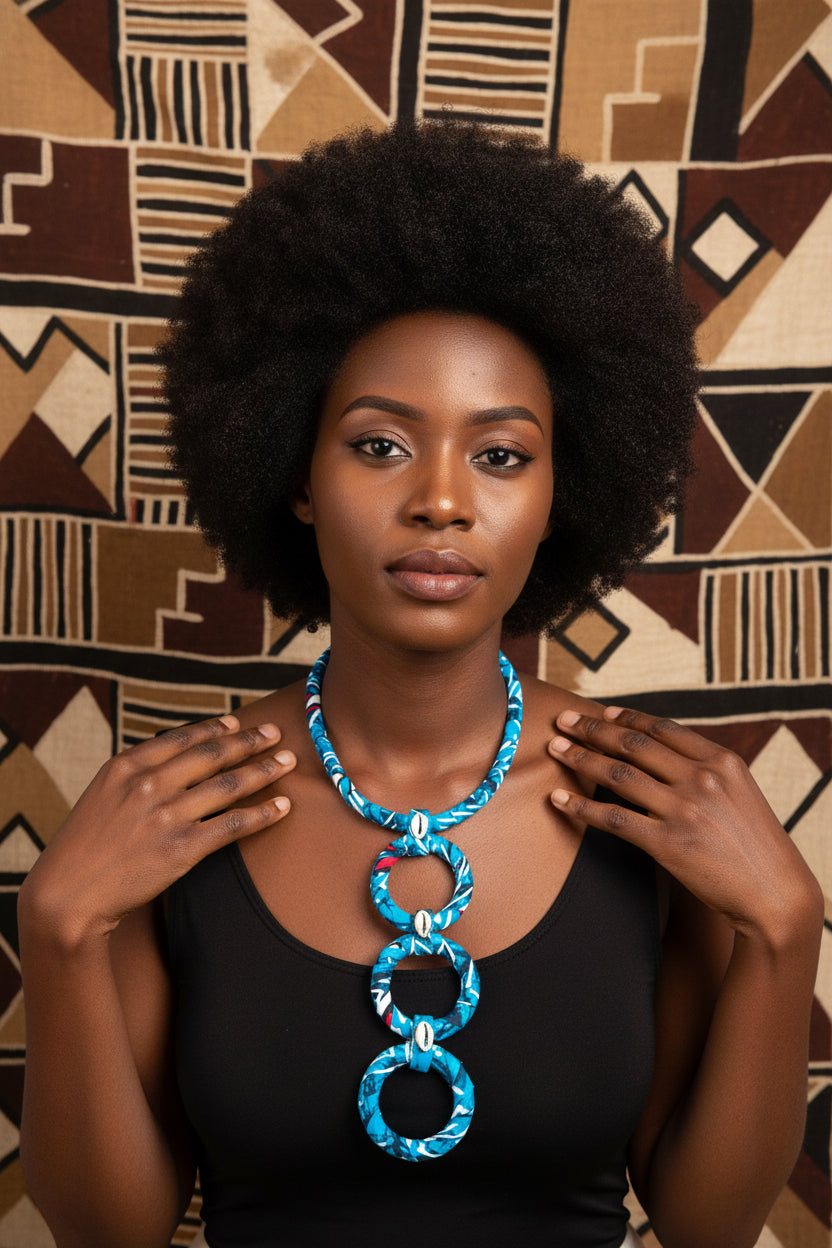 Collier "African chic"