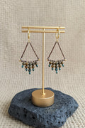 Boucles d'oreilles "tigresse"