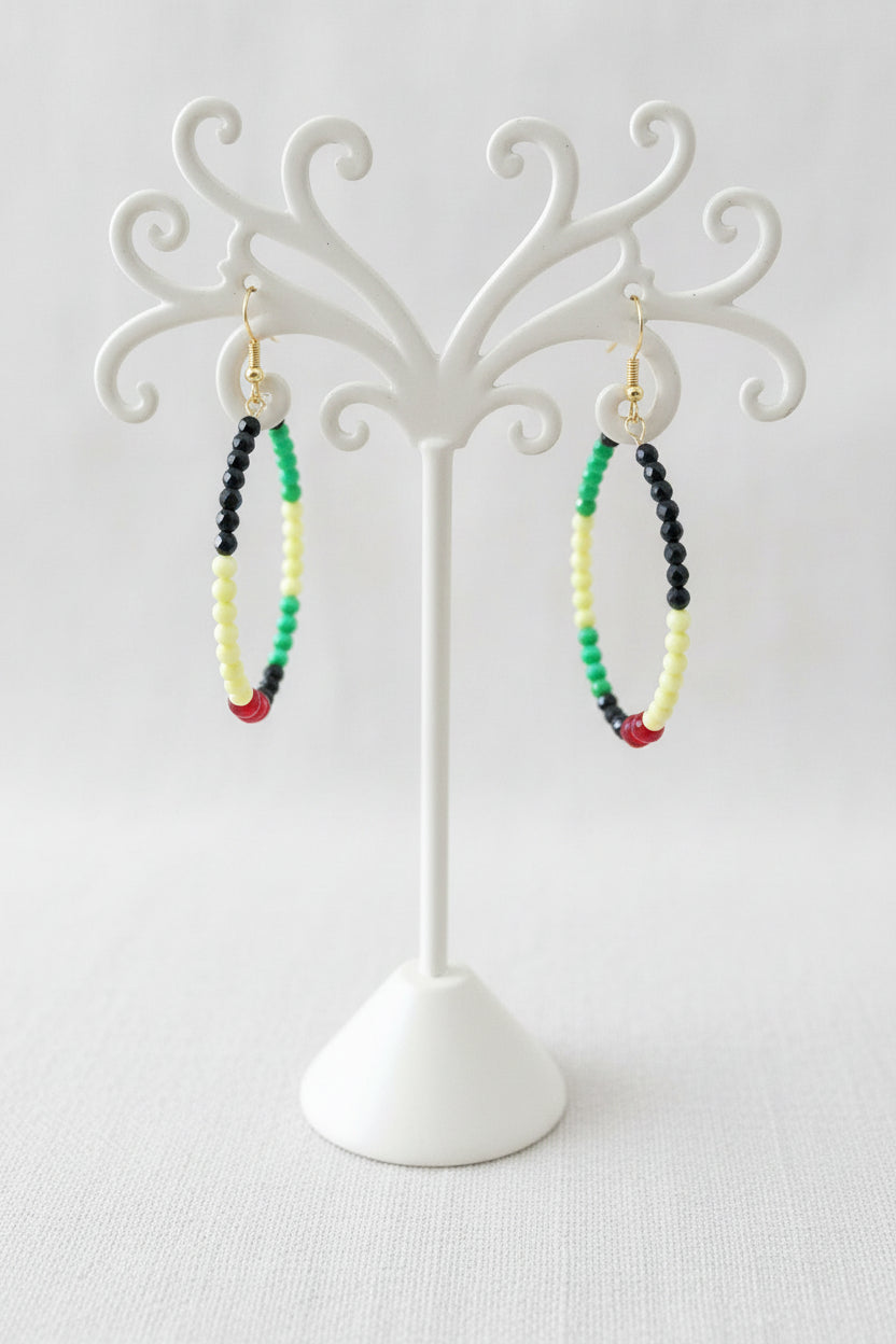 Boucles d'oreilles "reggae"